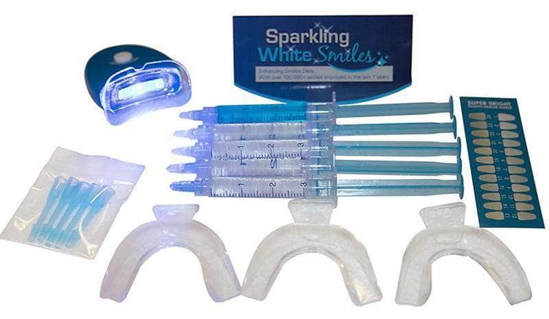 PROFESSIONAL SPA TEETH WHITENING SYSTEM BY SPARKLING WHITE SMILES, WHITENS & BRIGHTENS UP TO 6 SHADES IN 2 DAYS, EFFECTIVE RESULTS, EASY TO USE